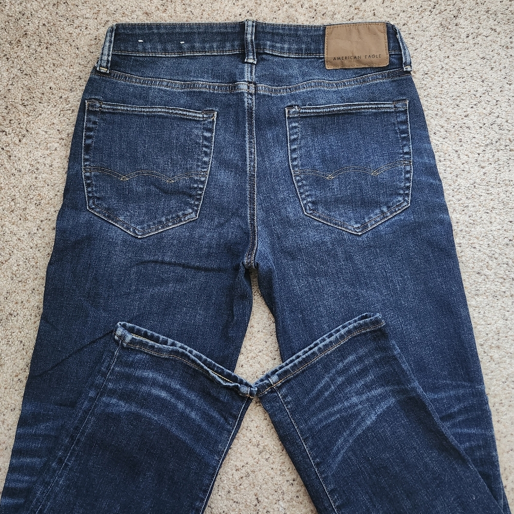 Straight leg jeans